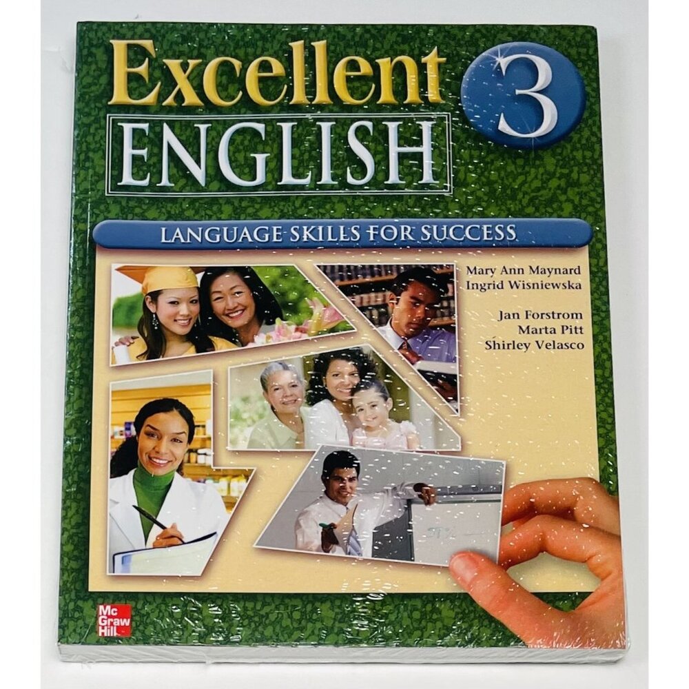 Excellent English 3 Textbook, Workbook & CD Language Skills for Success NIP NEW